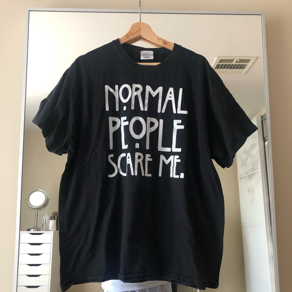 Normal People Scare Me American Horror Story Tee